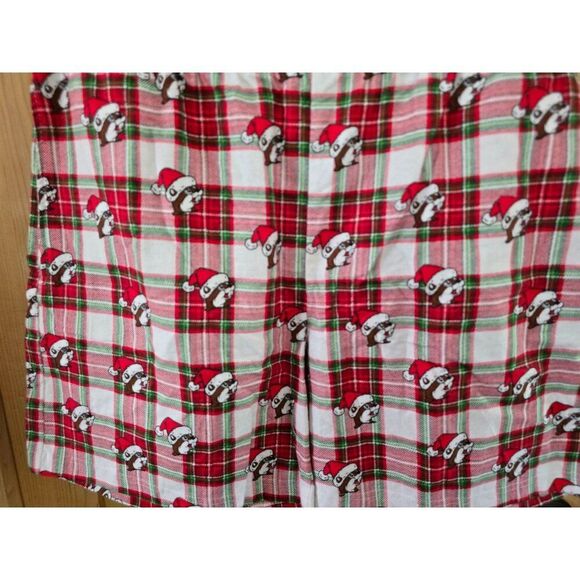 Buc-ees 2X Plaid Boxer Shorts With Santa Beaver Design - Picture 3 of 5